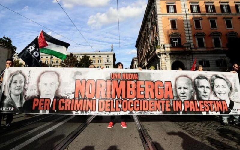 Manifestazioni Pro-Palestina a Roma e Milano: Tra Slogan di Solidarietà e Dibattiti sulla Violenza nel Conflitto Israelo-Palestinese