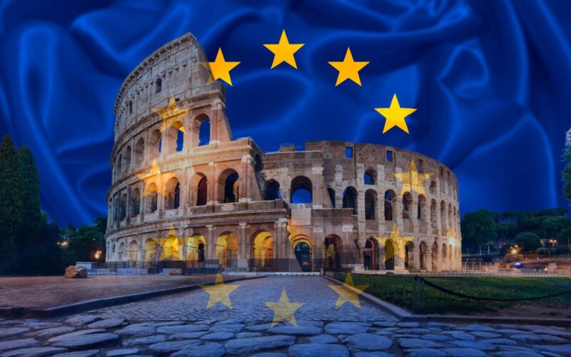 L’Italia si Illumina di Blu: Monumenti Iconici Celebrano la Giornata dell’Europa