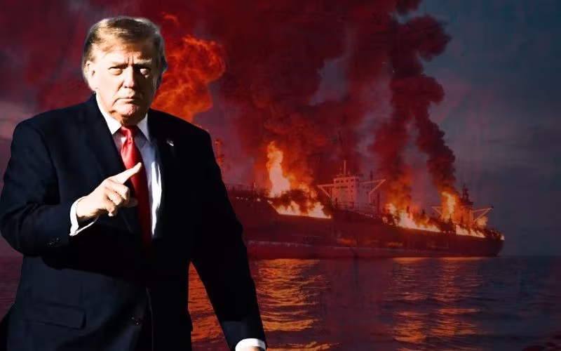 Petroliere in fiamme nello Stretto di Hormuz: l’Iran rivendica anche un drone navale americano, il petrolio vola